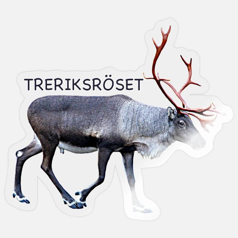 DREI-LÄNDER-ROSETTE Sticker Größe S (10 x 10 cm)