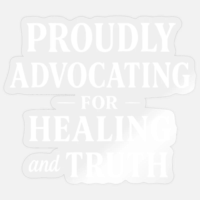 Forensic Nurse Practitioner Healing & Truth Sticker Größe S (10 x 10 cm)