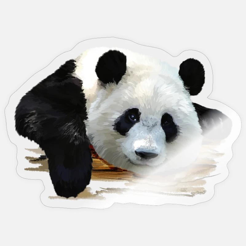 panda Sticker size S (10 x 10 cm)