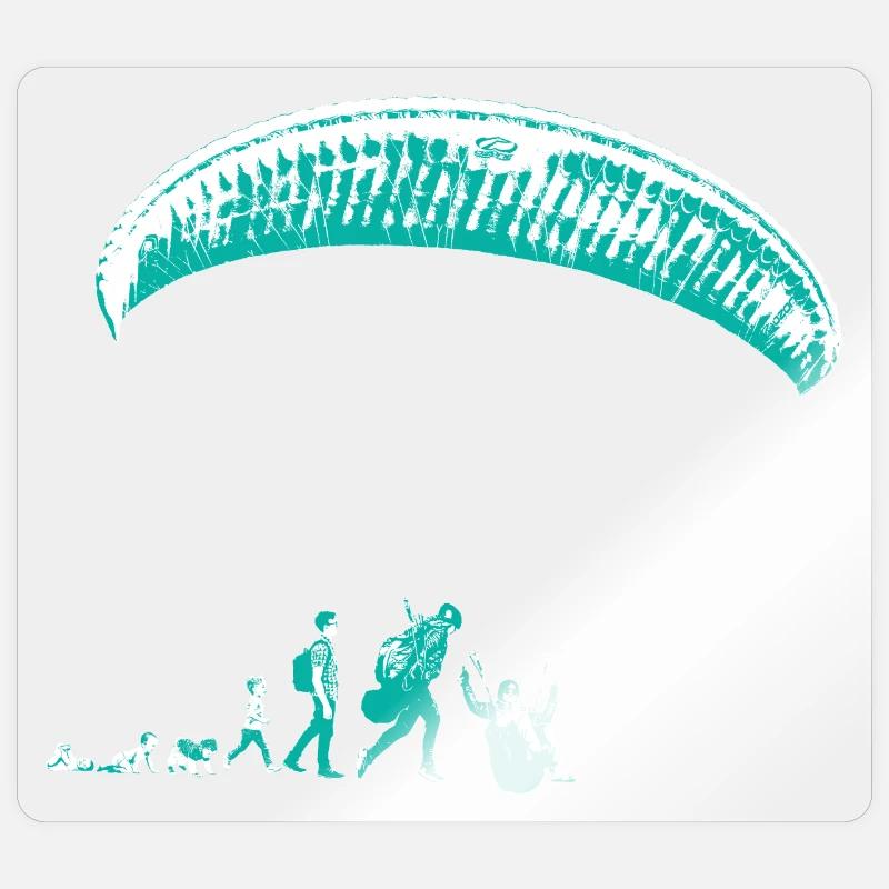 Paragliding Evolution Paragliding Evolution 2dc Sticker Größe S (10 x 10 cm)