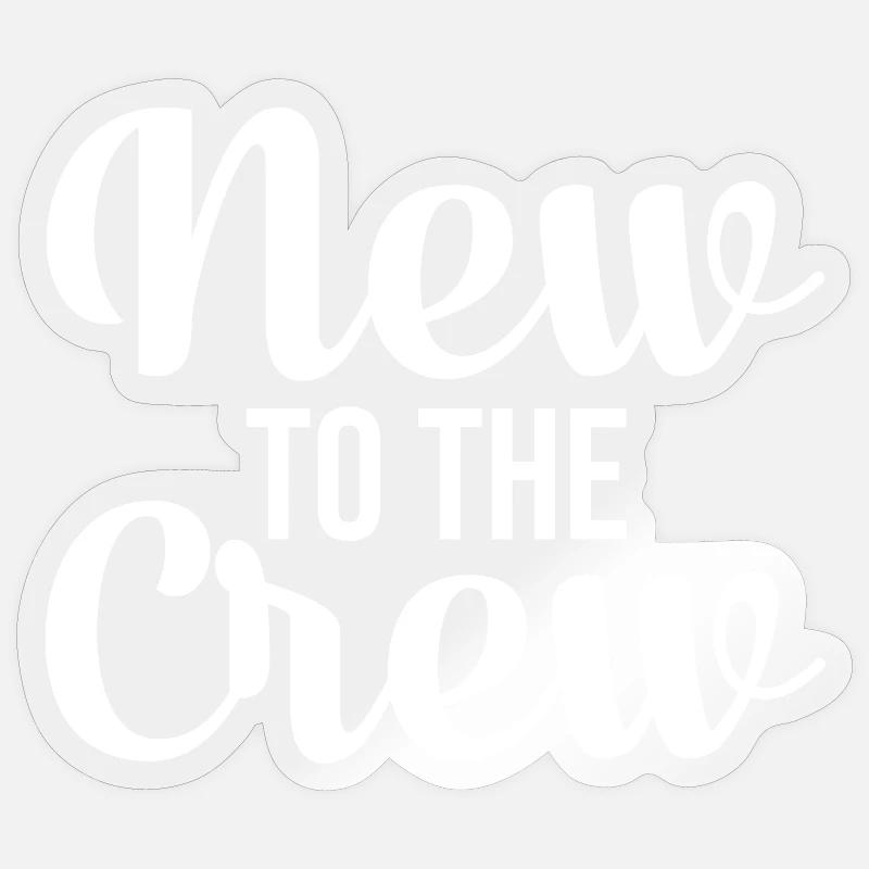 New in the group - Sticker size S (10 x 10 cm) - transparent glossy