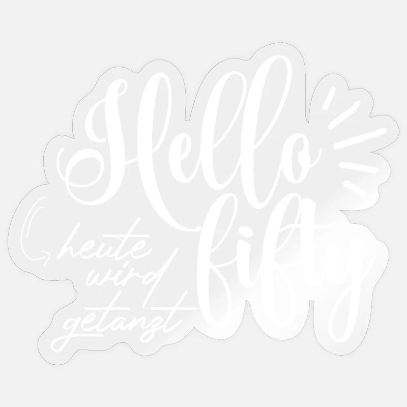 Sticker size S (10 x 10 cm) -
