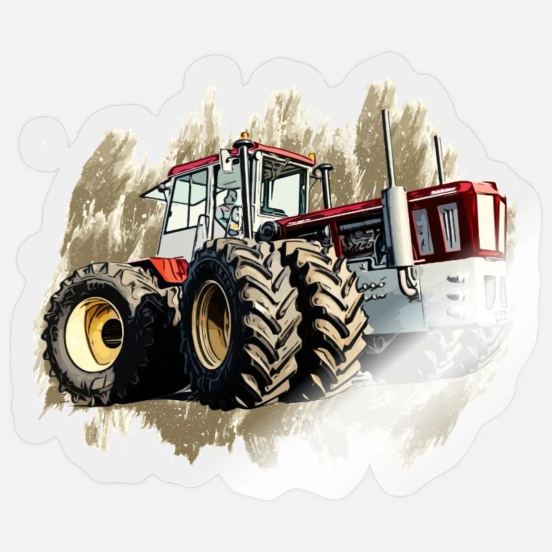 Traktor Gigant Sticker Größe S (10 x 10 cm)