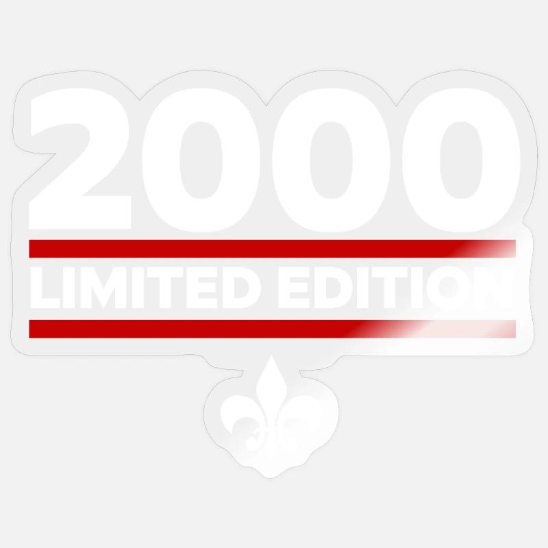 Édition limitée 2000 Sticker taille S (10 x 10 cm)