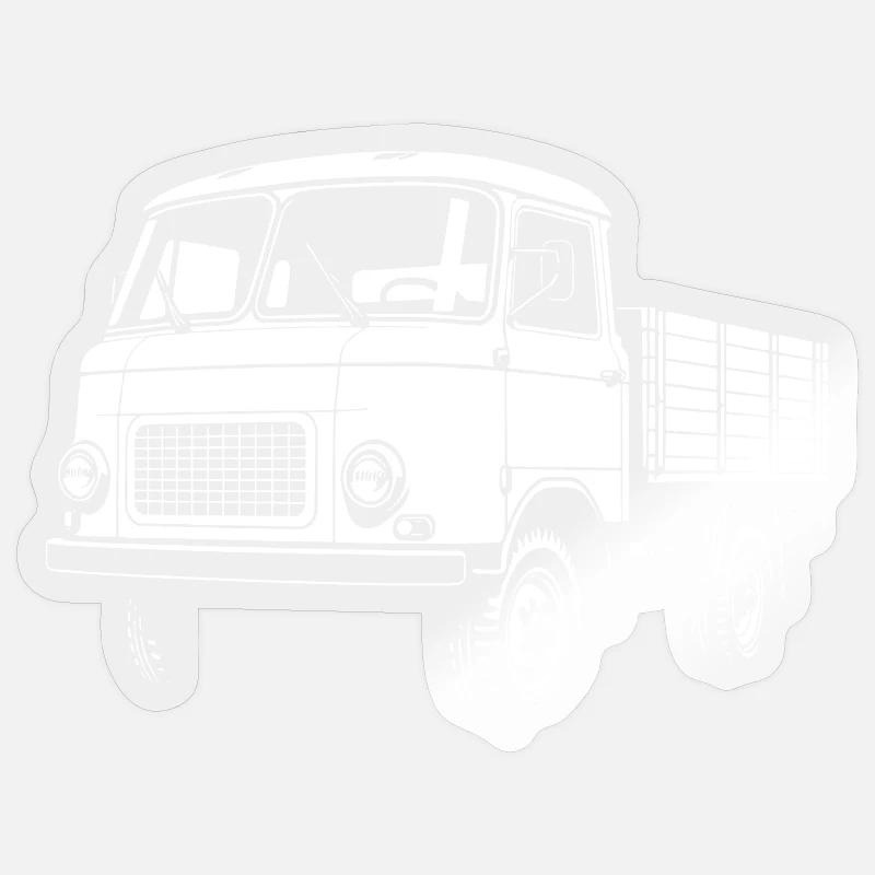 GDR Legend on Wheels Description: Sticker size S (10 x 10 cm)