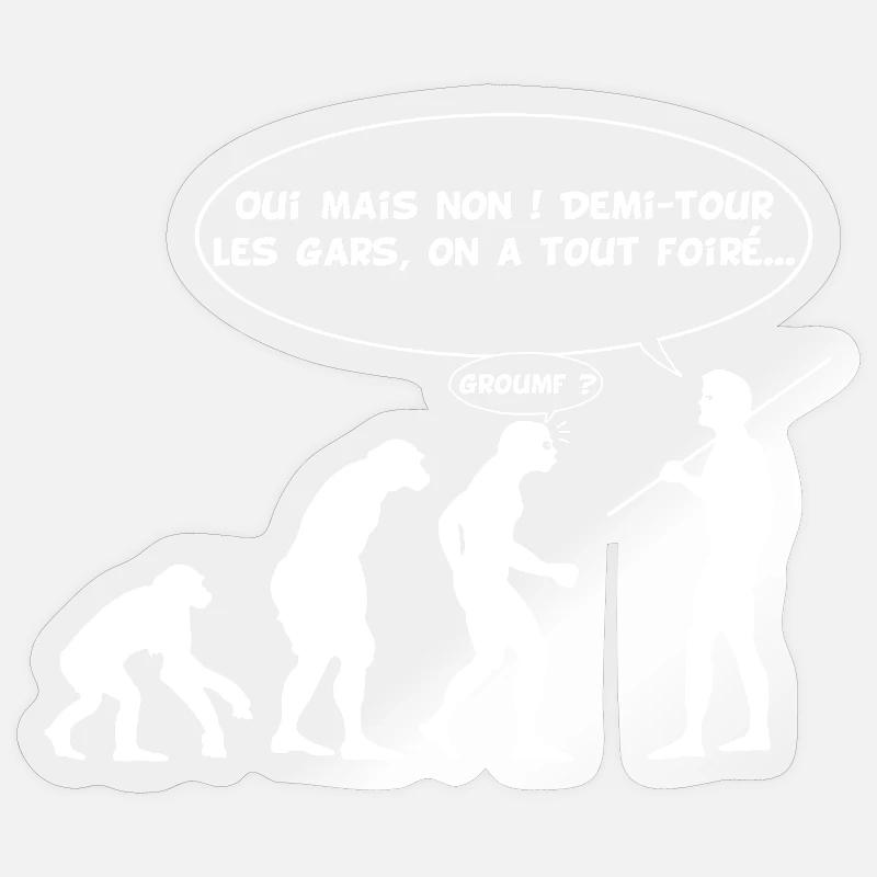 Sticker Größe S (10 x 10 cm) - 
