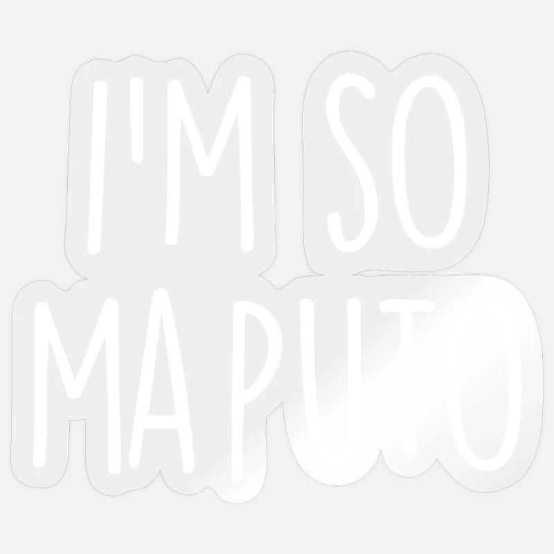 Maputo, Mozambique - Sticker size S (10 x 10 cm) - transparent glossy