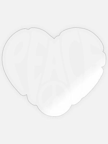  - Sticker size S (10 x 10 cm) - transparent glossy