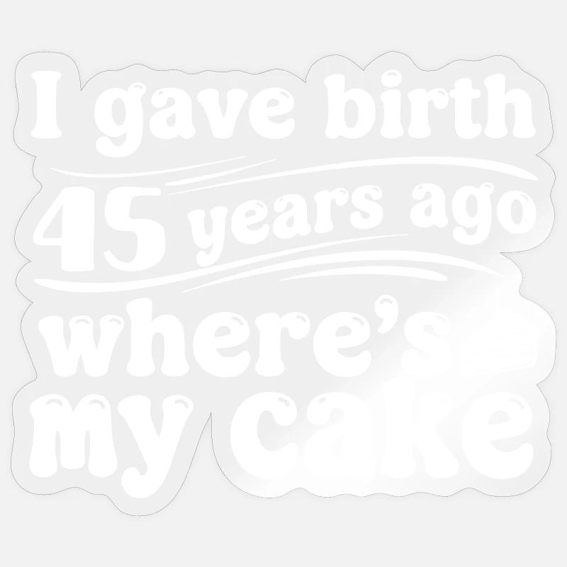 Sticker størrelse S (10 x 10 cm) - 
