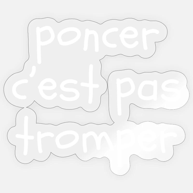 Sticker taille S (10 x 10 cm) -