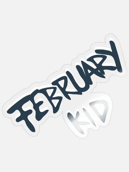 Feedback Kid Graffiti - Sticker Größe S (10 x 10 cm) - Transparent glänzend