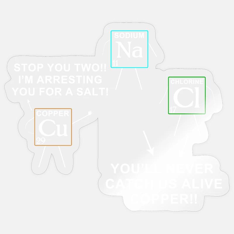 science Sticker size S (10 x 10 cm)