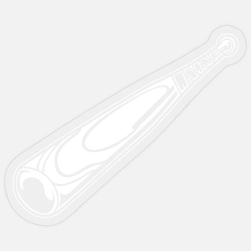 Baseball bat Sticker size S (10 x 10 cm)