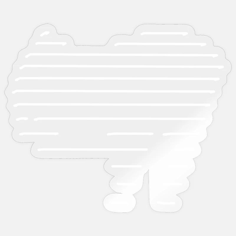 Sticker Größe S (10 x 10 cm) - 