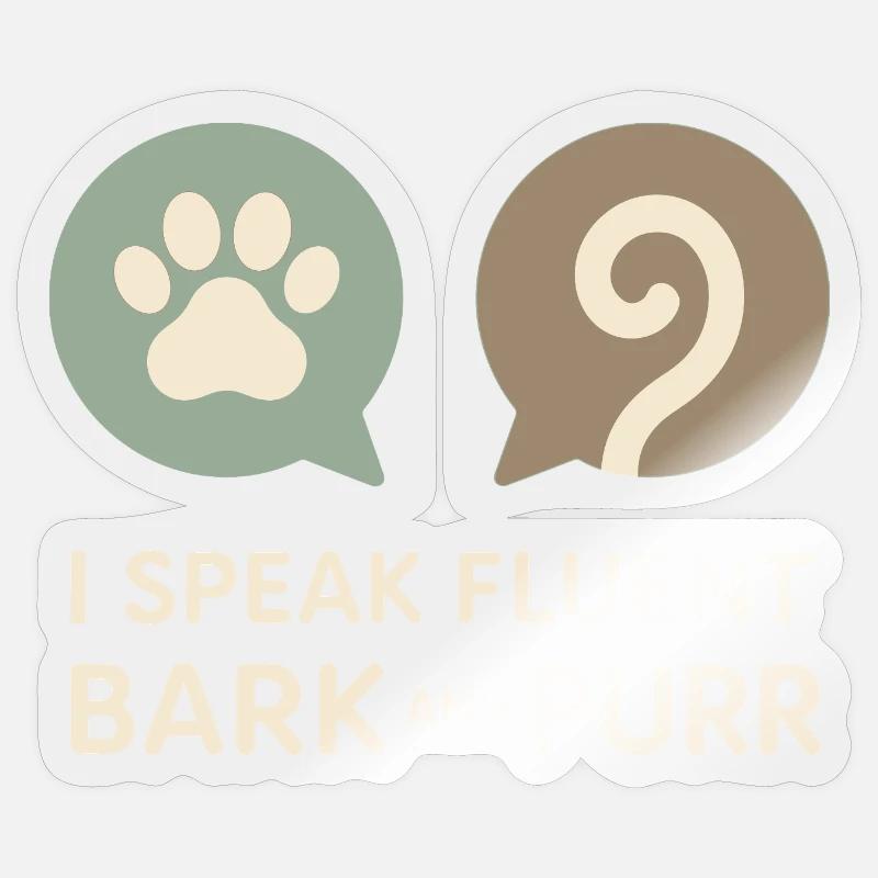 Tierheimmitarbeiter, Tierrettungs-freiwilliger Sticker Größe S (10 x 10 cm)