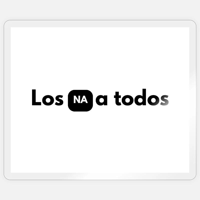 NA in black box between letters Sticker size S (10 x 10 cm)