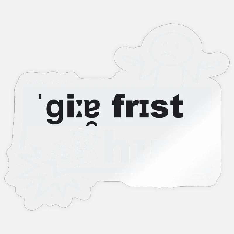 Sticker Größe S (10 x 10 cm) - 