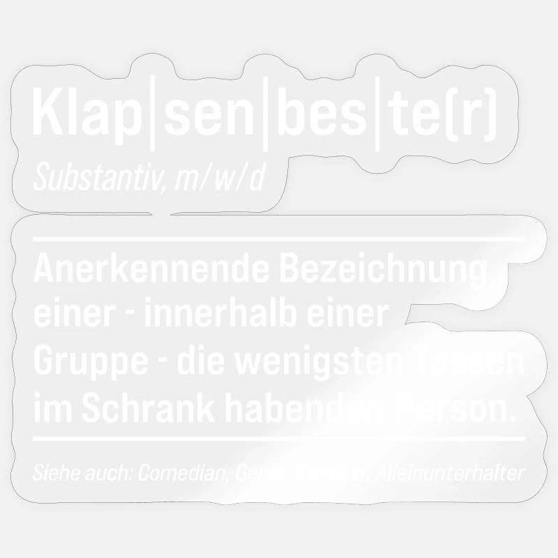 Sticker taille S (10 x 10 cm) -