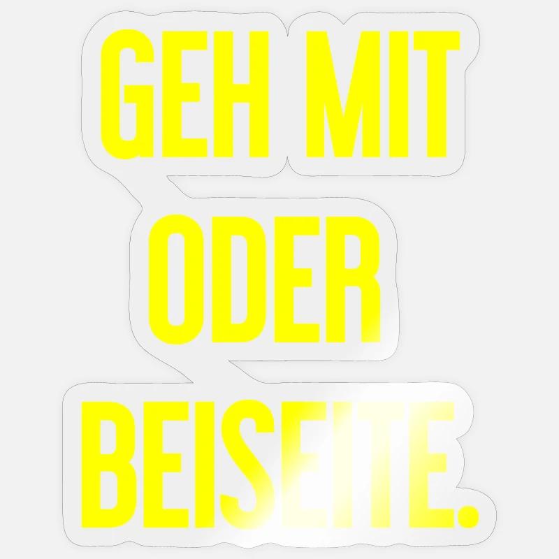 Sticker Größe S (10 x 10 cm) - 