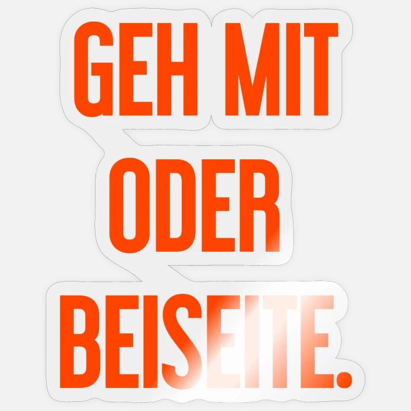 Sticker Größe S (10 x 10 cm) - 