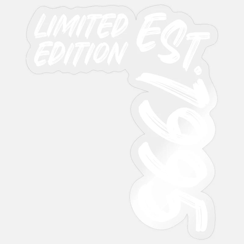 Édition limitée est. 1995 - Sticker taille S (10 x 10 cm) - brillant transparent