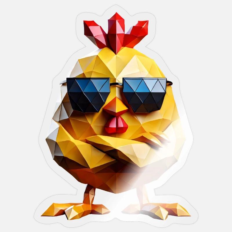 Sticker taille S (10 x 10 cm) - 