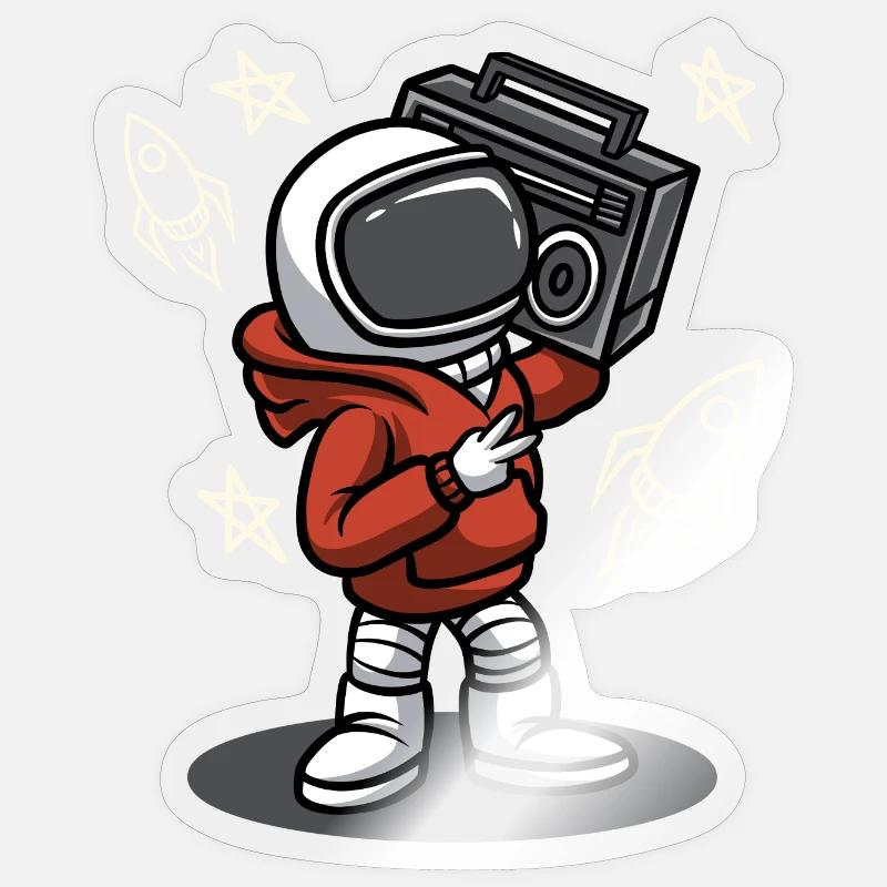 Sticker taille S (10 x 10 cm) - 