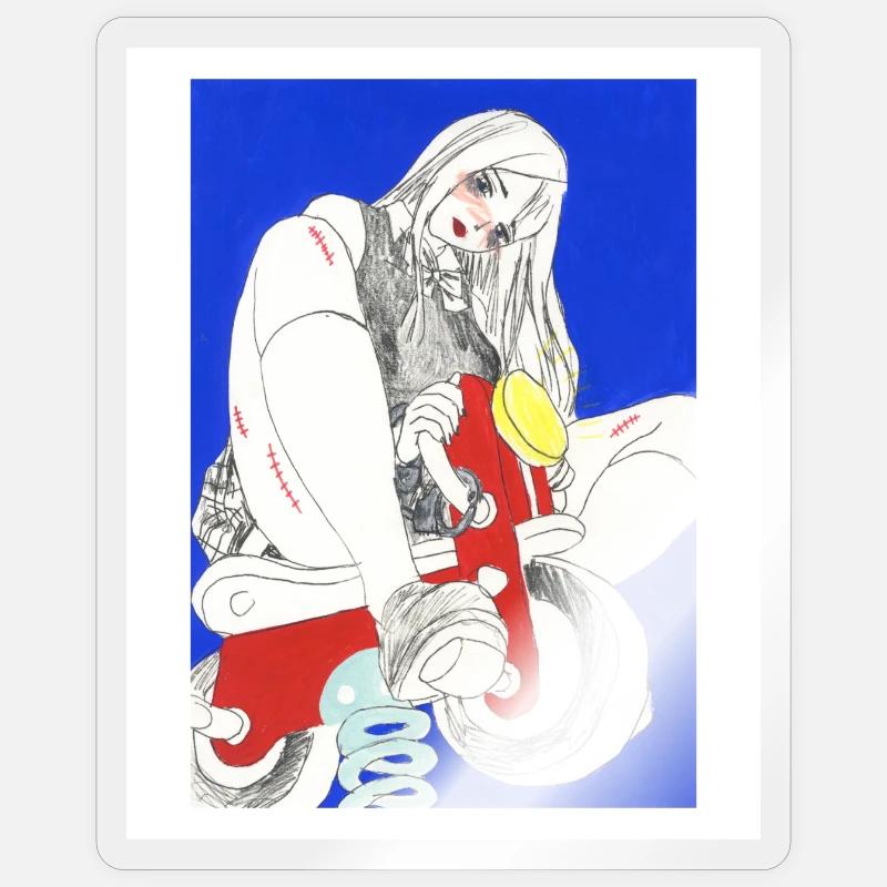 Sticker Größe S (10 x 10 cm) - 