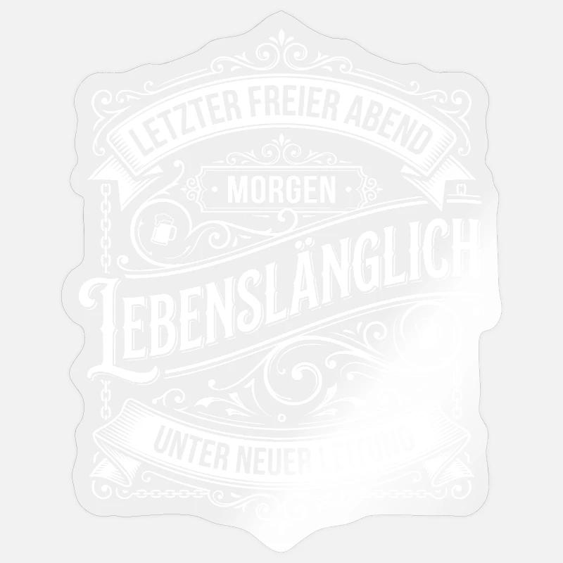 Sticker Größe S (10 x 10 cm) - 