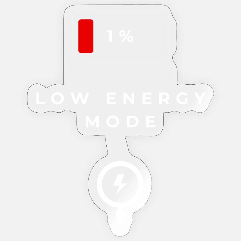 Low Energy Mode Graphics Sticker size S (10 x 10 cm)
