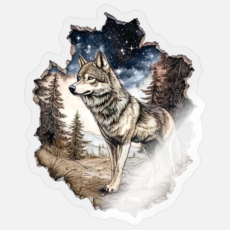 Sticker taille S (10 x 10 cm) - 