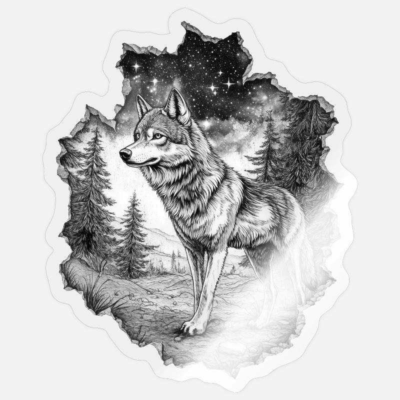 Sticker Größe S (10 x 10 cm) - 