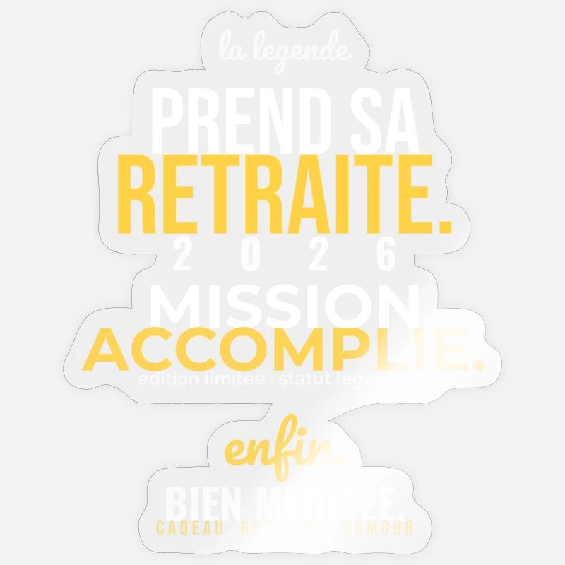 Sticker taille S (10 x 10 cm) - 