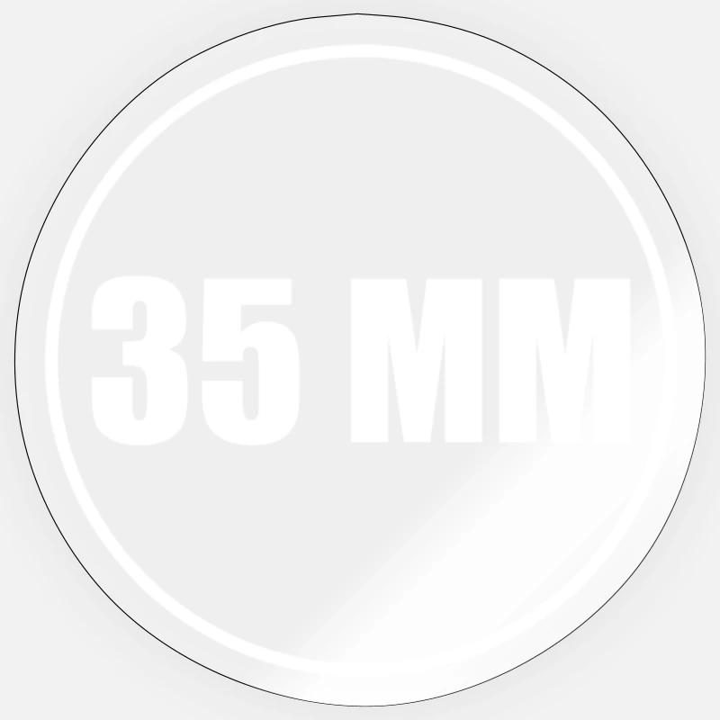 CAMERA Lens Cap STICKER 35 MM Sticker size S (10 x 10 cm)