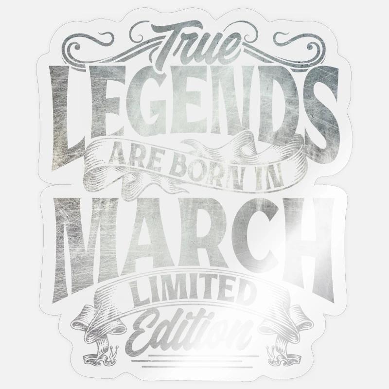 Mars anniversaire - Sticker taille S (10 x 10 cm) - brillant transparent