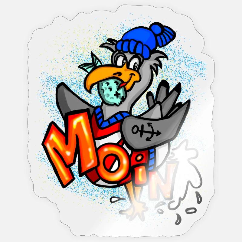 Sticker Größe S (10 x 10 cm) - 