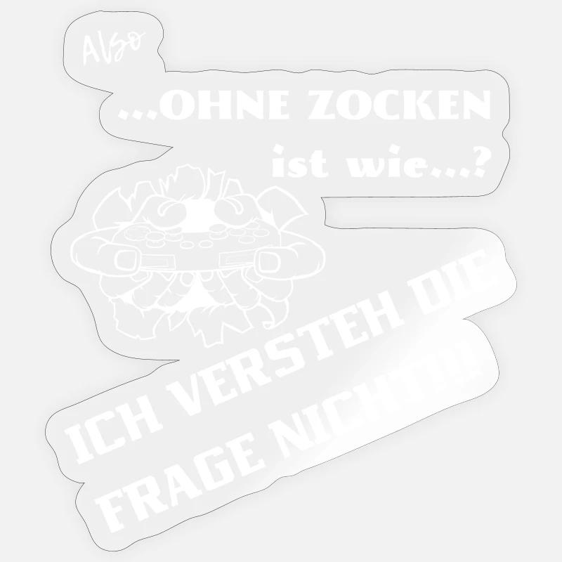 Sticker Größe S (10 x 10 cm) - 
