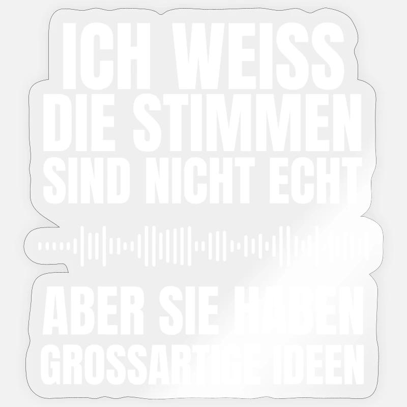 Sticker Größe S (10 x 10 cm) - 