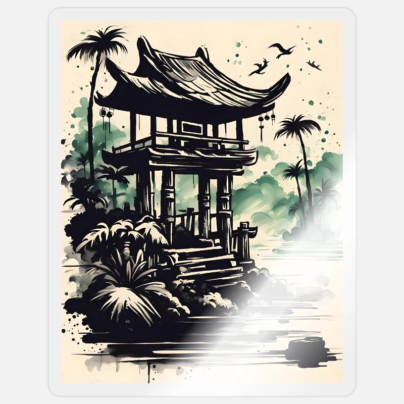 Sticker Größe S (10 x 10 cm) - 