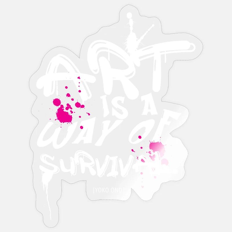 Sticker Größe S (10 x 10 cm) -