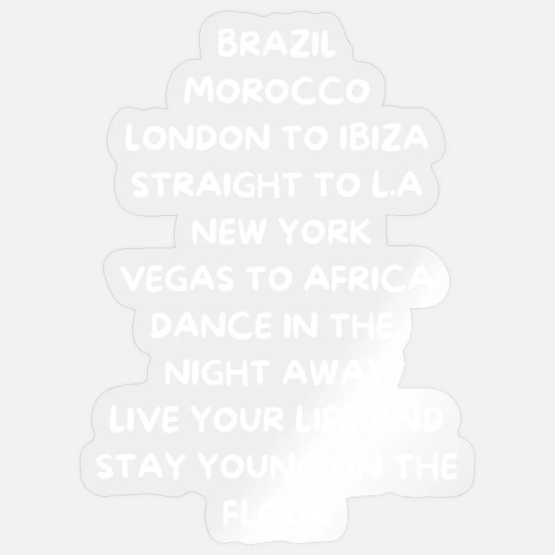 Sticker taille S (10 x 10 cm) - 