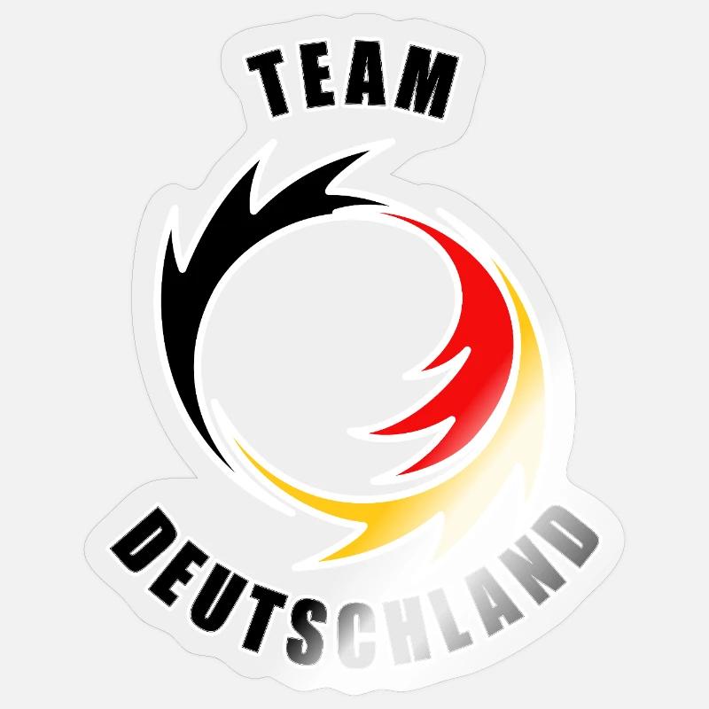 DL8 - Sticker Größe S (10 x 10 cm) - Transparent glänzend