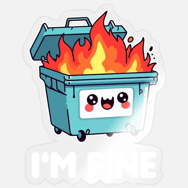 Sticker taille S (10 x 10 cm) - 