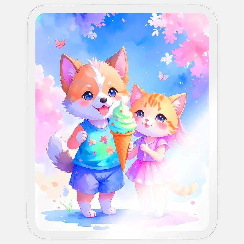 Sticker Größe S (10 x 10 cm) - 