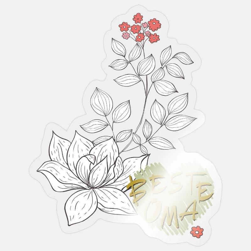 Sticker Größe S (10 x 10 cm) - 