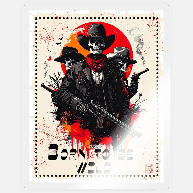 Sticker Größe S (10 x 10 cm) - 