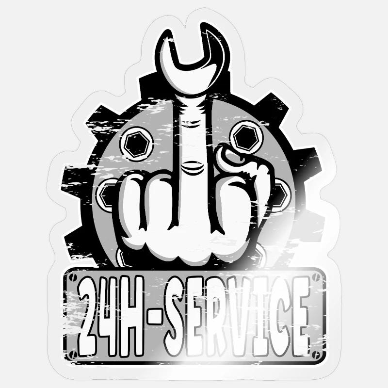 Sticker Größe S (10 x 10 cm) -