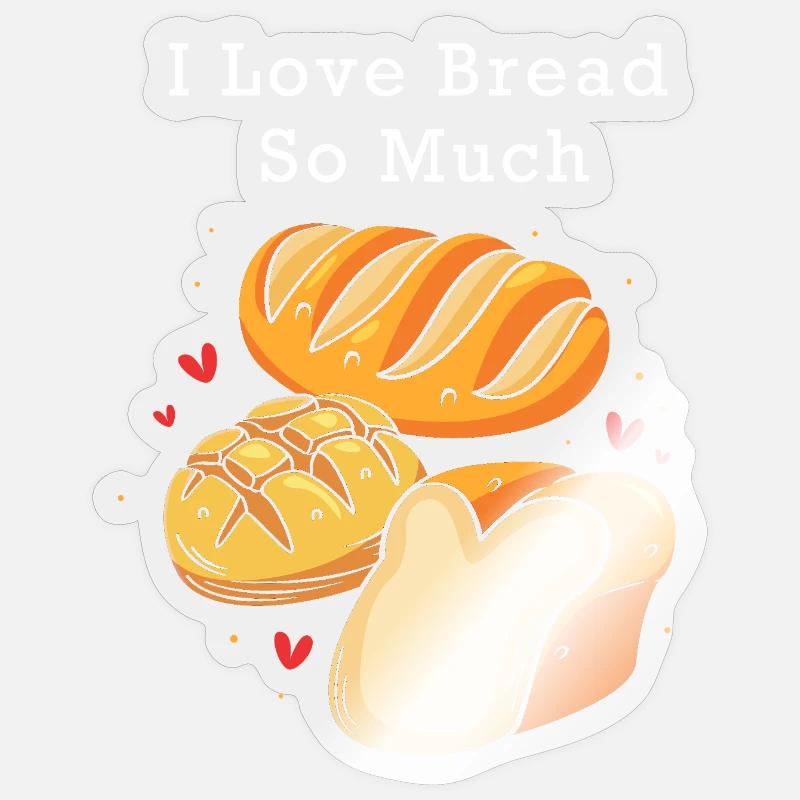 Bäcker Bäckerin Backen Sticker Größe S (10 x 10 cm)