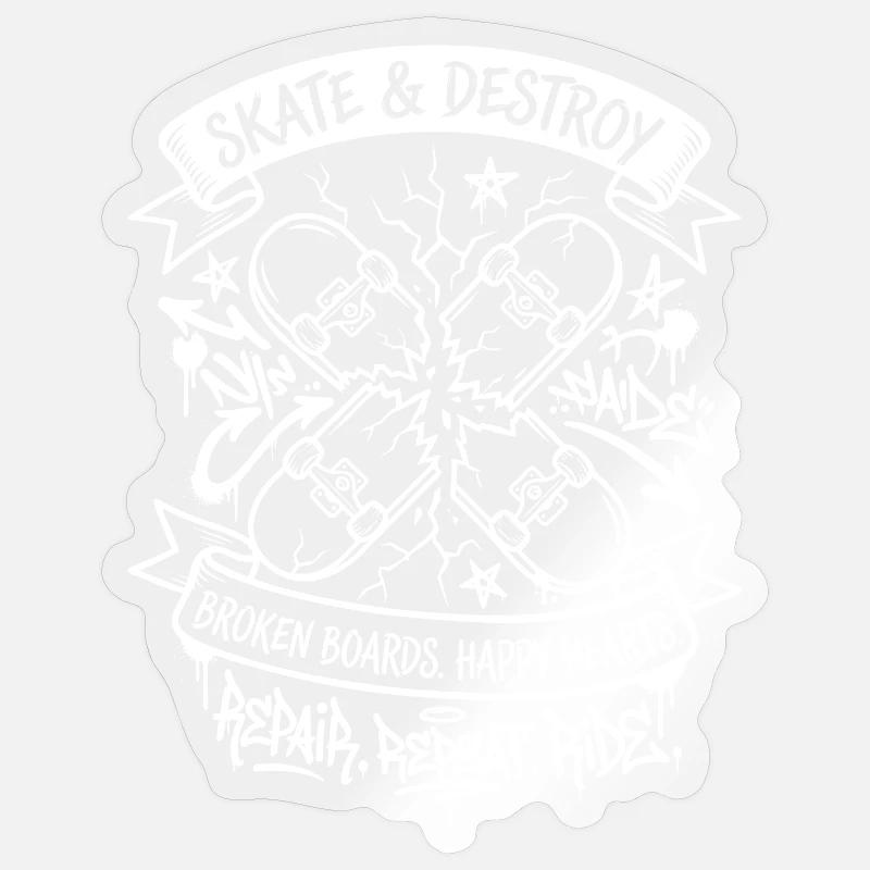 Sticker Größe S (10 x 10 cm) - 