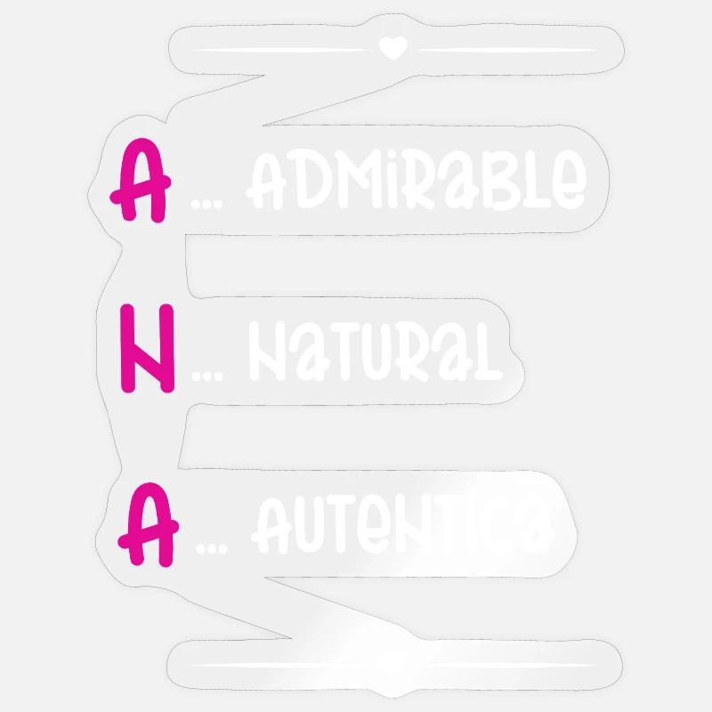 Personalized Gift Ana Sticker size S (10 x 10 cm)